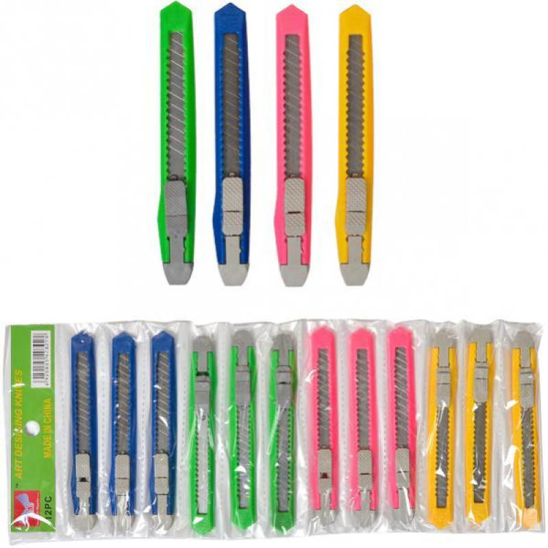 Ніж канцелярський 9мм 120 (малий) KNZ