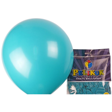 Кульки круглі Pelikuk 13“ (33 см) пастель бірюзовий 50шт/уп 1350C-134 KNZ