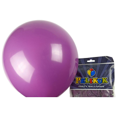 Кульки круглі Pelikuk 13“ (33 см) пастель баклажан 50шт/уп 1350C-136 KNZ