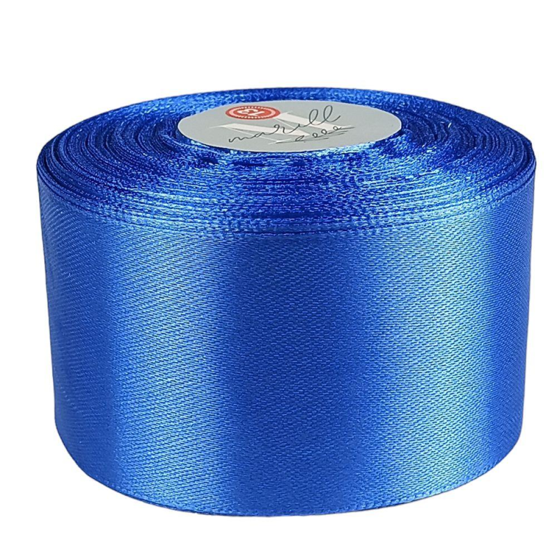 Атласна стрічка 5см x 33м Синій Unison LA5033-36 KNZ