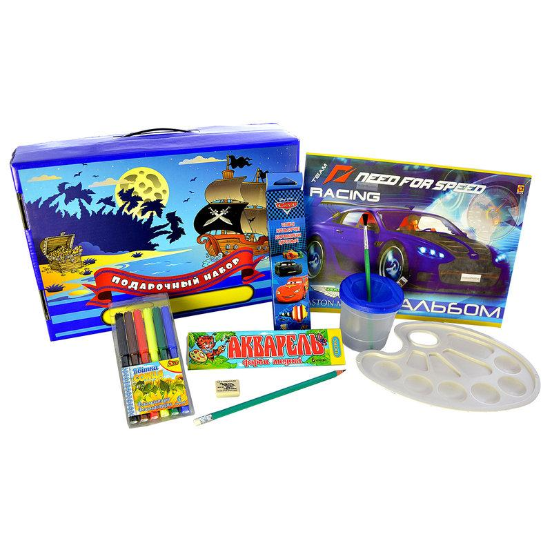 Подарунок першокласнику “Пірати“ 10 предметів Економ KNZ