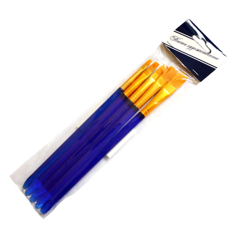 Набір пензлів нейлон 5 шт плоских Josef Otten 1967-5 KNZ