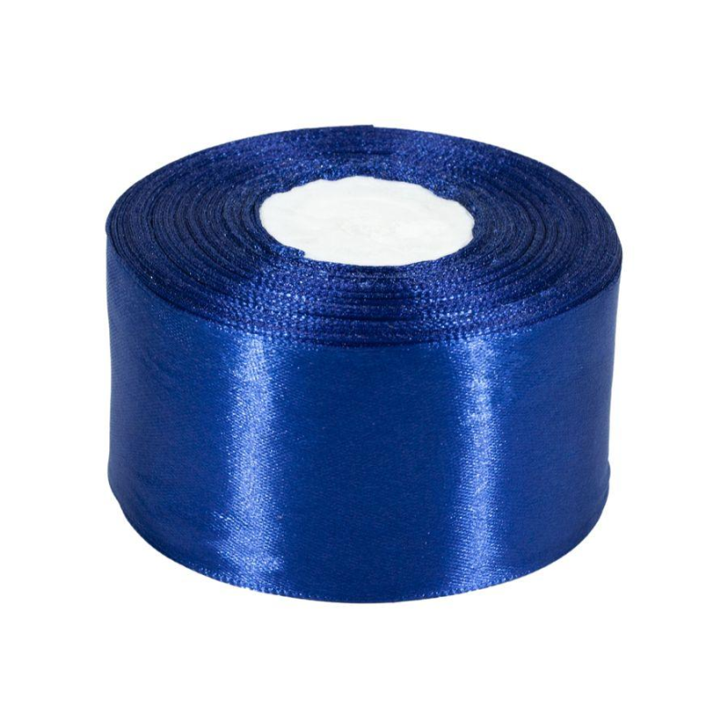Атласна стрічка 4см x 33м Синій Unison LA4033-38 KNZ