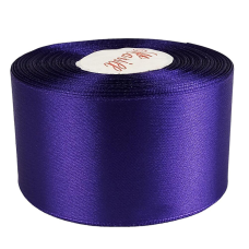 Атласна стрічка 4см x 33м Фіолетова Unison LA4033-182 KNZ