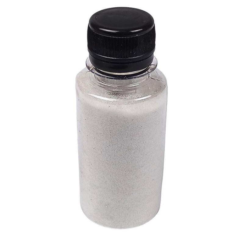 Гліттер (присипка) 100мл білий ZA 100-8015 KNZ Гліттер (присипка) 100мл білий ZA 100-8015 KNZ