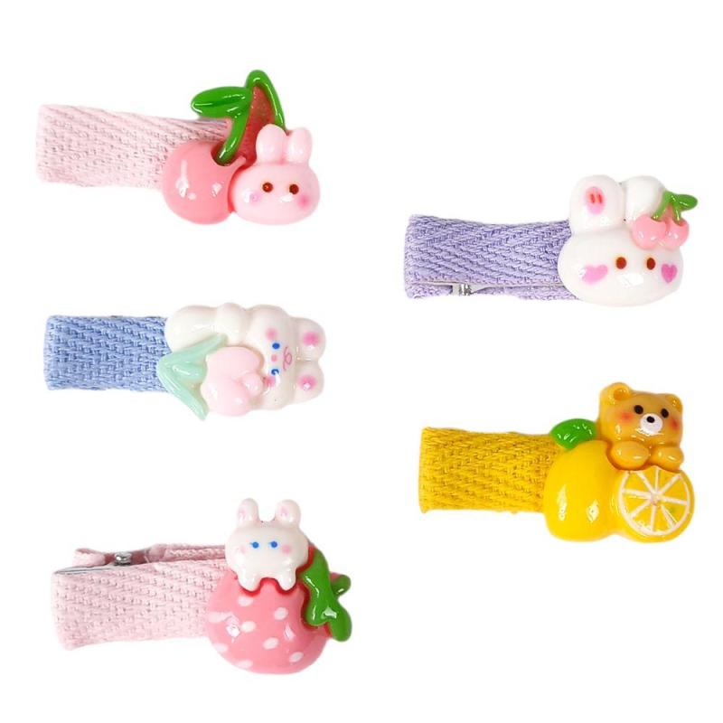 Шпилька для волосся “Фруктові звірі“10шт на блістері HC-003 KNZ Шпилька для волосся “Фруктові звірі“10шт на блістері HC-003 KNZ