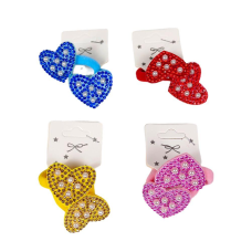 Гумка для волосся “Сердечки“ 10шт на блістері HB-001 KNZ