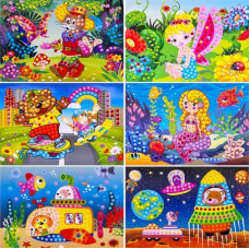 Мозаїка за номерами “MSK“ 13-127 KNZ