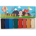 Пластилін для ліплення “Мішутка“ 8 кольорів (200 гр) для дітей (дитячий) ПЛ-005-МВ KNZ