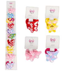 Гумка для волосся “Метелики“ 20шт на блістері HB-018 KNZ