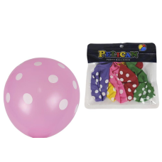 Кульки Pelican 12“ (30 см) горошок 5 шт/уп 1205С-402 KNZ