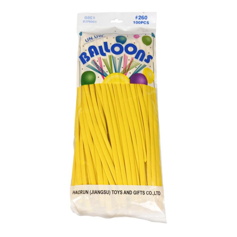 Куля-конструктор ШДМ 260 жовтий 100шт/уп QQ-2797 KNZ