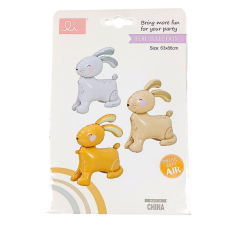 Фольгована куля «Зайчик» руда, 63 х 86см K-623 ginger KNZ