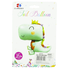 Кулька фольгована 80см, Динозавр XTS-DKYX106 KNZ