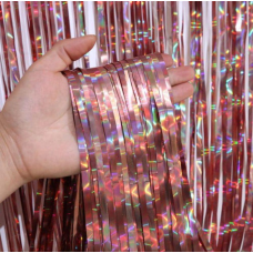 Фотозона лазерна 160 мкм, 2м х 1м, Рожеве золото 10141 Rose gold KNZ