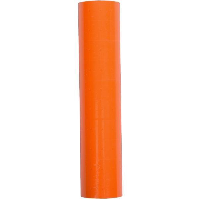 Цінник для однорядкового етикет-пістолета 20*11мм 10 бобін*300 штук Помаранчевий KNZ