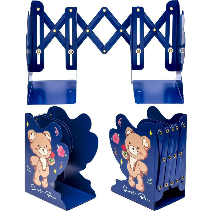 Полиця-тримач для книг металева розсувна LTS-5306 KNZ