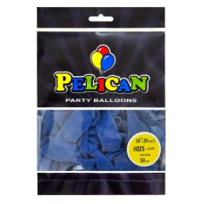 Кульки латексні 10“ (25см) пастель синій Pelican 50шт (810025) KNZ
