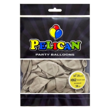 Кульки латексні 10“ (25см) вінтажний білий пісок Pelican 50шт (810062) KNZ