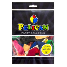 Кульки латексні 10“ (25см) пастель асорті квітів Pelican 50шт 810099 KNZ