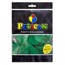Кульки латексні 10“ (25см) зелений пастель темний Pelican 50шт (810019) KNZ