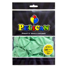 Кульки латексні 10“ (25см) макарун зелений Pelican 50шт (810202) KNZ
