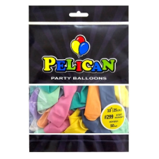 Кульки латексні 10“ (25см) макарун асорті кольорів Pelican 50шт (810299) KNZ