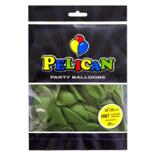 Кульки латексні 10“ (25см) вінтажний оливково-зелений Pelican 50шт (810067) KNZ