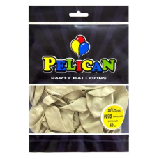 Кульки латексні 10“ (25см) вінтажний молочний Pelican 50шт (810070) KNZ