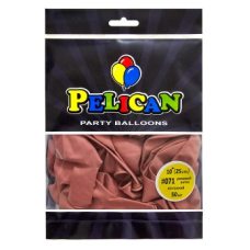 Кульки латексні 10“ (25см) вінтажний рожевий антик Pelican 50шт (810071) KNZ