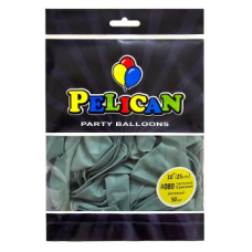 Кульки латексні 10“ (25см) вінтажний пастельно-бірюзовий Pelican 50шт (810080) KNZ