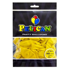 Кульки латексні 12“ (30см) пастель жовтий Pelican 50шт (812003) KNZ