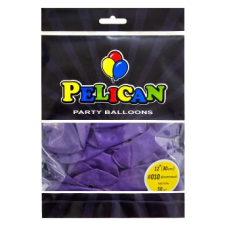 Кульки латексні 12“ (30см) пастель фіолетовий Pelican 50шт (812010) KNZ