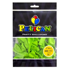 Кульки латексні 5“ (13см) пастель зелене яблуко Pelican 50шт (805016) KNZ