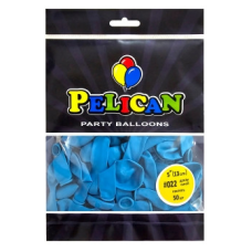Кульки латексні 5“ (13см) пастель денім синій Pelican 50шт (805022) KNZ