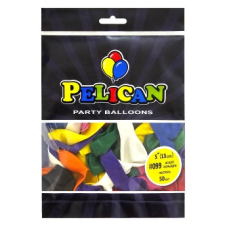 Кульки латексні 5“ (13см) пастель асорті квітів Pelican 50шт (805099) KNZ