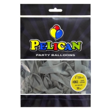 Кульки латексні 5“ (13см) вінтажний сірий темний Pelican 50шт (805061) KNZ