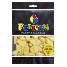 Кульки латексні 5“ (13см) вінтажний ретро-кремовий Pelican 50шт (805072) KNZ