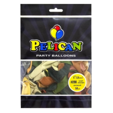 Кульки латексні 5“ (13см) вінтажний асорти квітів Pelican 50шт (805098) KNZ