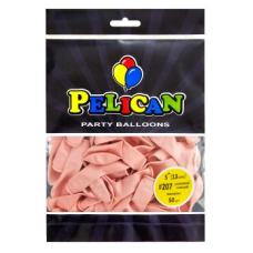 Кульки латексні 5“ (13см) макарун рожевий ніжний Pelican 50шт (805207) KNZ