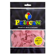 Кульки латексні 5“ (13см) макарун рожевий Pelican 50шт (805208) KNZ