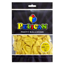 Кульки латексні 5“ (13см) макарун жовтий Pelican 50шт (805211) KNZ