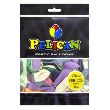 Кульки латексні 5“ (13см) макарун асорті кольорів Pelican 50шт (805299) KNZ
