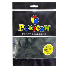 Кульки латексні 5“ (13см) вінтажний зелено-синій Pelican 50шт (805081) KNZ