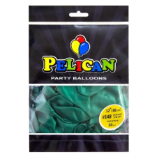 Кульки латексні 12“ (30см) перламутр зелений Pelican 50шт (812148) KNZ