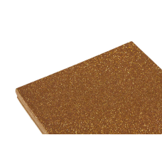 Фоаміран з блискітками ОРАНЖЕВИЙ 10 аркушів (2мм/20*30см) 7940 KNZ