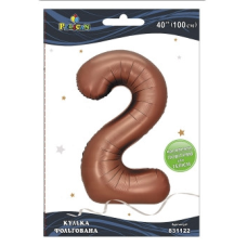Кулька фольгована цифра “2“ коричнева 40“ (100см) Pelican Коричневий Pelican (831122) KNZ