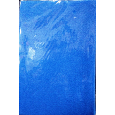 Фоамиран з флоком/ворсистий СИНІЙ 10 листів (2мм/20*30см) 8939 KNZ