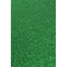 Фоаміран з блискітками 2мм 20*30см 10 листів ЗЕЛЕНИЙ 8952 KNZ
