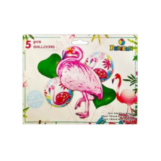 Набір з 5 куль фольгованих “ФЛАМІНГО РОЖОВИЙ“ Рожевий Pelican (836961) KNZ